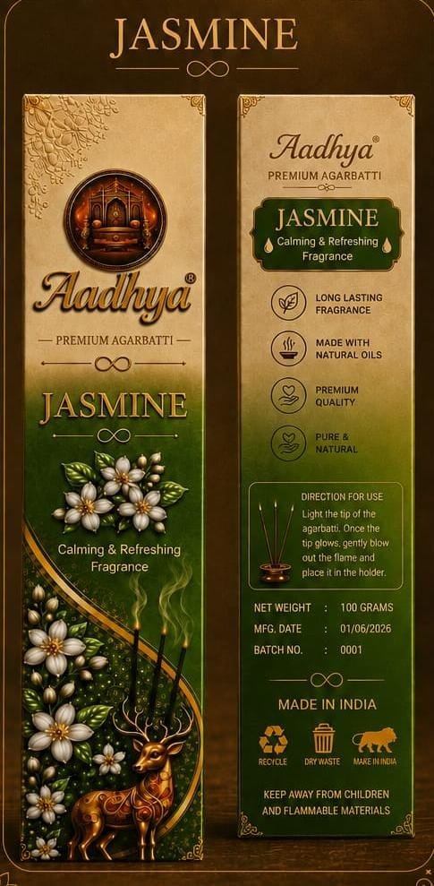 Aadhya Jasmine Premium Agarbatti