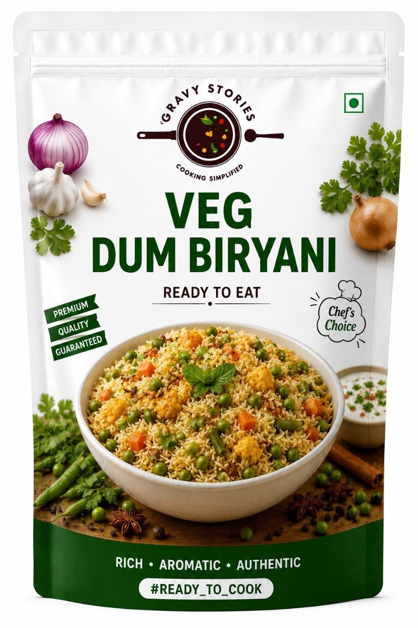 Gravy Stories Vegetable Biryani (285 gms)